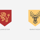 Illustration for article titled Nike designer spit-shines emGame Of Thrones/em house sigils to look more like his world